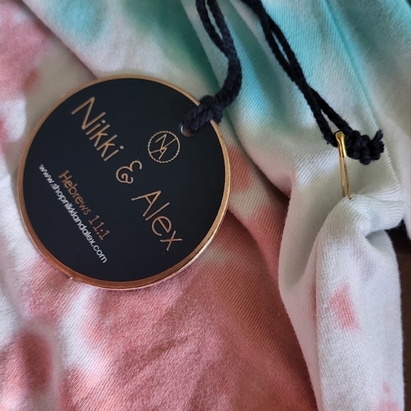 Reese Dipdye Tie Dye Smock Off The Shoulder Top Size 1X - Picture 2 of 11